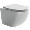 Унитаз с инсталляцией Ceramicanova Forma CN3009 + Grohe Rapid SL 38721001 с сиденьем Микролифт и клавишей смыва Хром