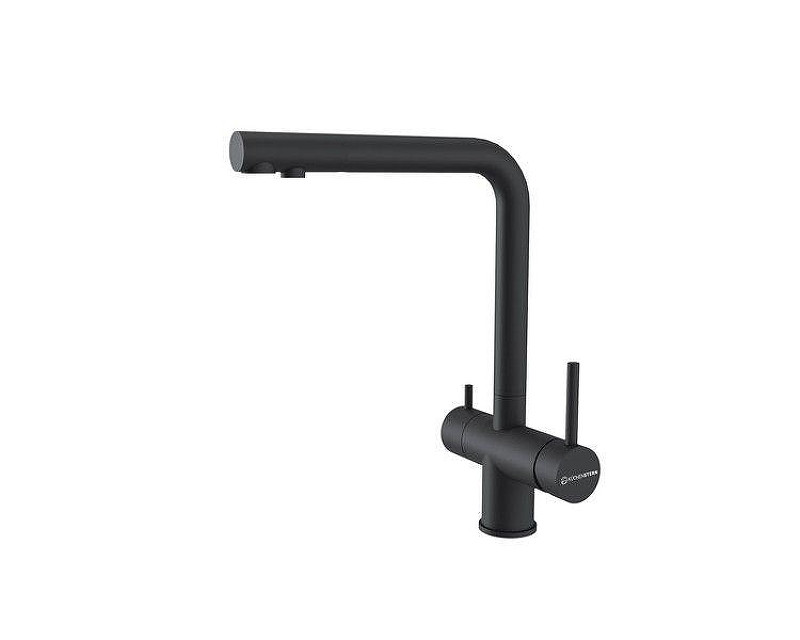 Смеситель для кухни KUCHENSTERN FOKUS-FS 401BL40 цвет Черный матовый
