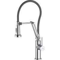 Смеситель для кухни Aquatek Европа AQ1388CR Хром латунь