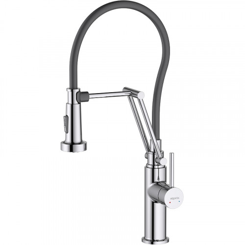 Смеситель для кухни Aquatek Европа AQ1388CR Хром латунь