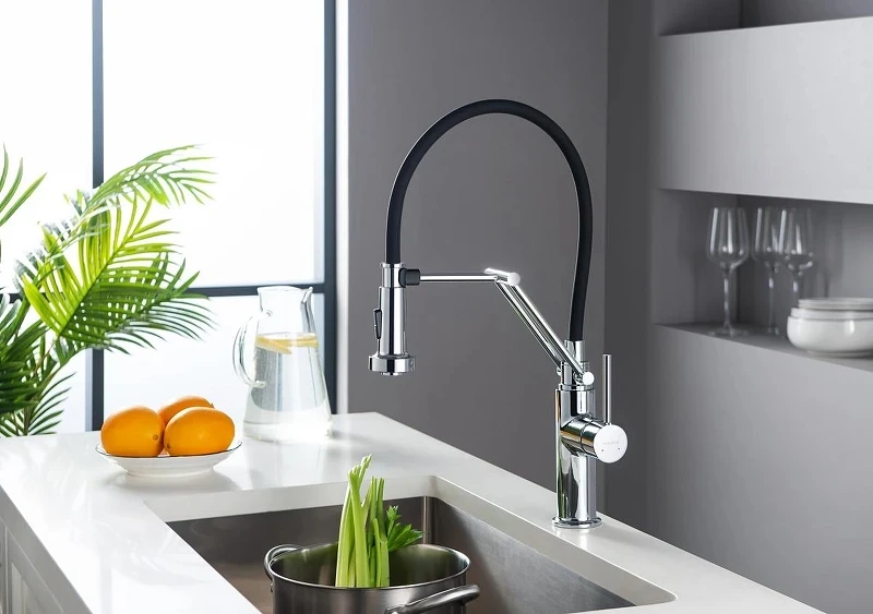 Смеситель для кухни Aquatek Европа AQ1388CR Хром латунь