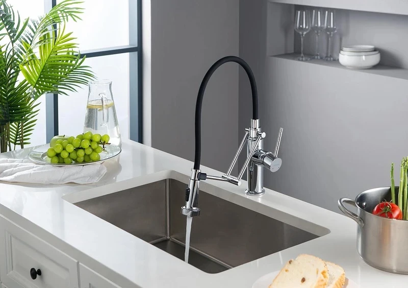 Смеситель для кухни Aquatek Европа AQ1388CR Хром латунь