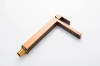 Смеситель для раковины Knotlor Stable KN-24/RB цвет Бронза