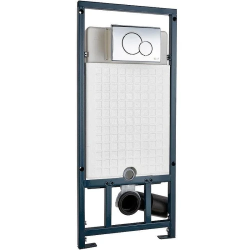 Унитаз с инсталляцией Damixa Jupiter DX77C1738SC + WeltWasser WW Marberg 507 10000005949+10000005952 с сиденьем Микролифт с клавишей смыва Хром глянцевый
