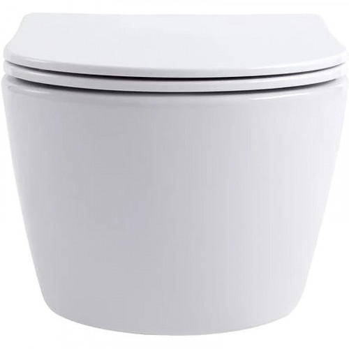 Унитаз Aquatek Европа AQ1106-00 подвесной с сиденьем Микролифт фарфор подвесной