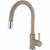 Смеситель для кухни Alveus Delos-P G55 Beige 1129020 Бежевый нержавеющая сталь