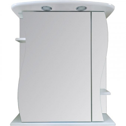 Зеркальный шкаф Misty Лиана 65 R Э-Лиа02065-01СвП с подсветкой Белый