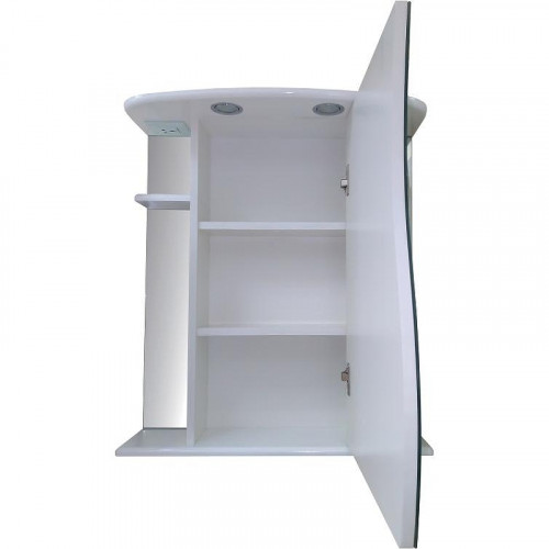 Зеркальный шкаф Misty Лиана 65 R Э-Лиа02065-01СвП с подсветкой Белый