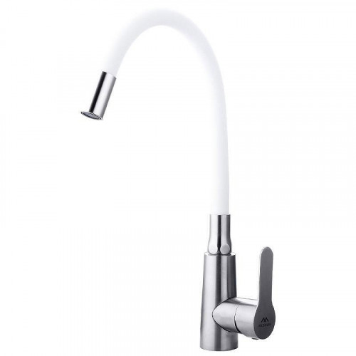 Смеситель для кухни Fashun A54301-8 цвет Сатин Белый