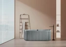 Ванна из искусственного камня AltroBagno Fabiana 170x80 090207 цвет Серый гранит