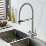 Смеситель для кухни Shevanik S378L цвет Сатин