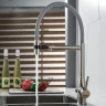 Смеситель для кухни Shevanik S378L цвет Сатин