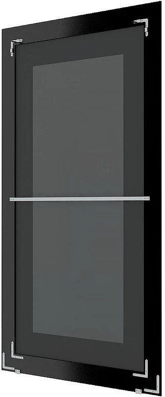 Зеркало Evoform Exclusive-G Floor 200х110 BY 6352 с гравировкой в багетной раме - Виньетка бронзовая 85 мм стекло