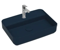 Раковина накладная Isvea Infinity 55 10NF66055-2Z цвет Синий матовый