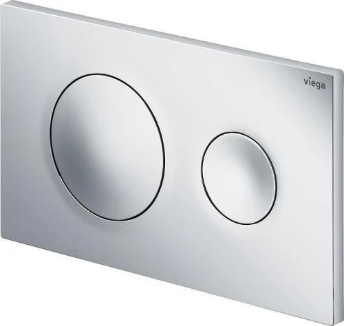 Унитаз с инсталляцией Duravit Architec 45720900A1 + Viega Prevista Dry 792855 с сиденьем Микролифт и клавишей смыва Хром