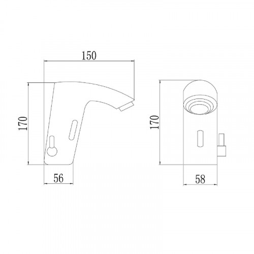 Смеситель для раковины Savol S-GY8865 цвет Хром