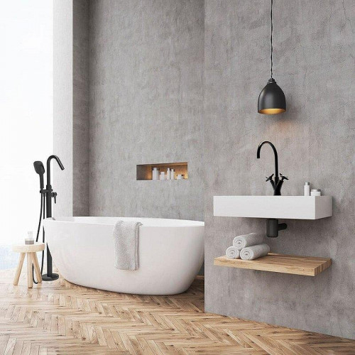 Смеситель для раковины Ramonsoler Adagio 910101NM Черный матовый