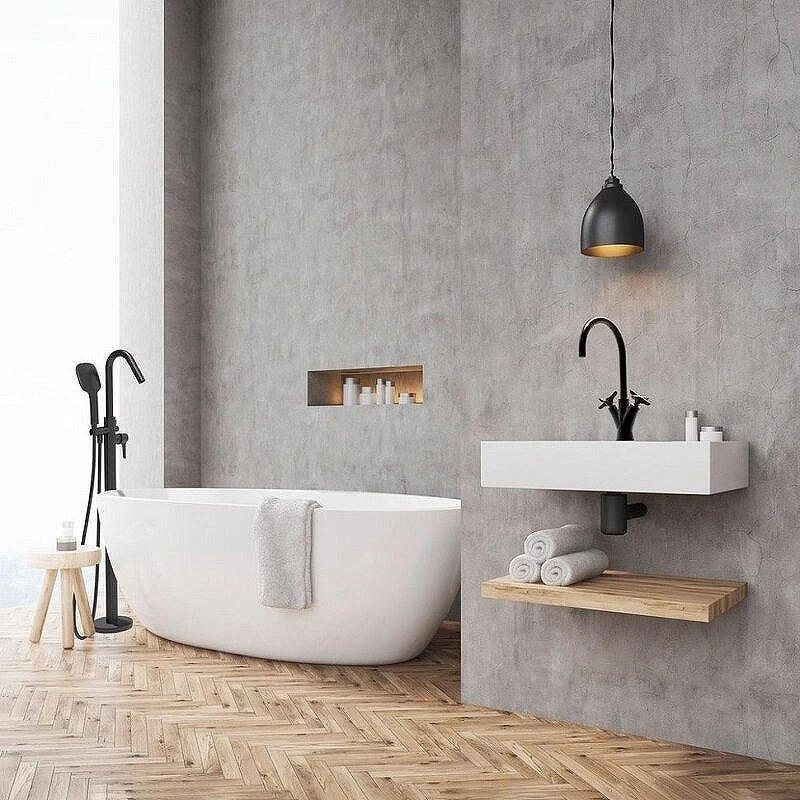 Смеситель для раковины Ramonsoler Adagio 910101NM Черный матовый