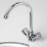 Смеситель для кухни WasserKRAFT Amper 2907 Хром латунь