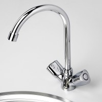 Смеситель для кухни WasserKRAFT Amper 2907 Хром латунь