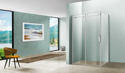 Душевой уголок Vincea Como 140х90 VSR-1C9014CL профиль Хром стекло прозрачное