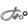 Кухонная мойка Gerhans 41 A10-22/311-11-24/W4998-4-22 со смесителем цвет Черный