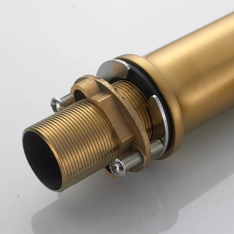Смеситель для раковины Shevanik S43G S4301G цвет Золотой сатин