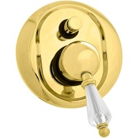 Смеситель для душа Cezares Vintage VINTAGE-VDIM-03/24-Sw Золото 24 карат латунь встраиваемый