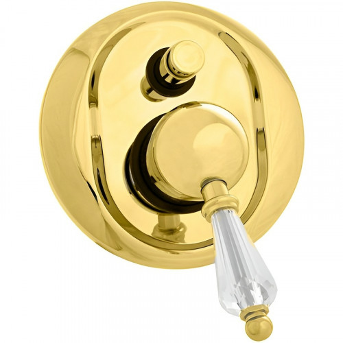 Смеситель для душа Cezares Vintage VINTAGE-VDIM-03/24-Sw Золото 24 карат латунь встраиваемый