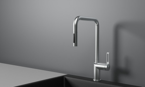 Смеситель для кухни Granula 8173 цвет Нержавеющая сталь