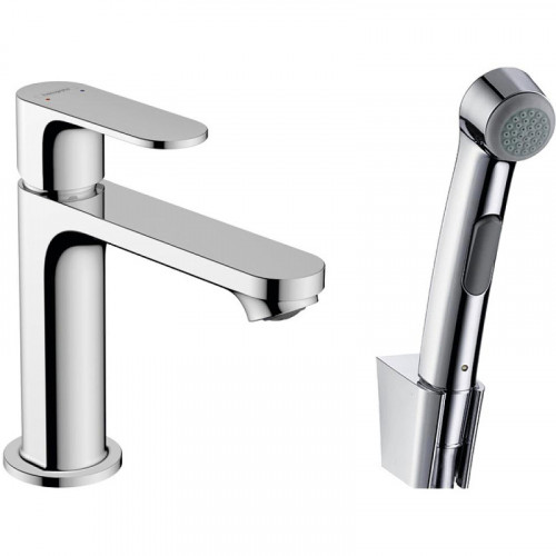 Смеситель для раковины Hansgrohe Rebris S 72215000 с гигиеническим душем Хром латунь