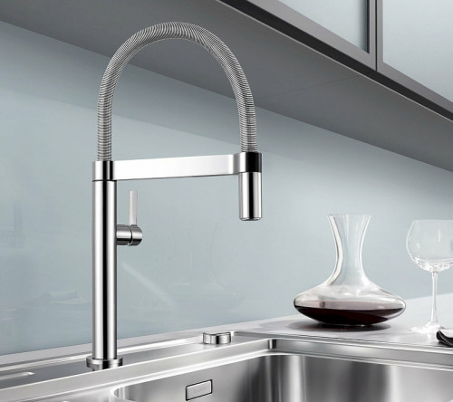 Смеситель для кухни Blanco Culina-S 517598 Нержавеющая сталь латунь