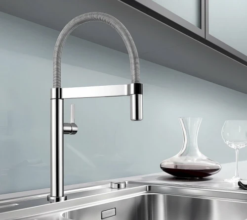 Смеситель для кухни Blanco Culina-S 517598 Нержавеющая сталь латунь