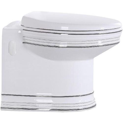 Унитаз приставной CeramaLux Lux Classic 4287 с сиденьем Микролифт