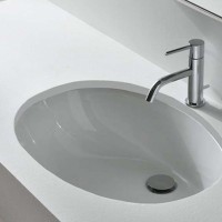 Раковина Globo Lavabi d arredamento 57 VA018.BI Белая фарфор встраиваемый