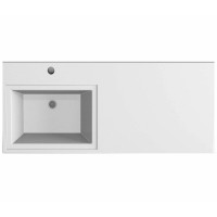 Раковина Stella Polar Мадлен 100 L SP-00000465 с местом под стиральную машину Белая