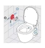 Унитаз компакт Ideal Standard Connect E781801 без бачка и сиденья