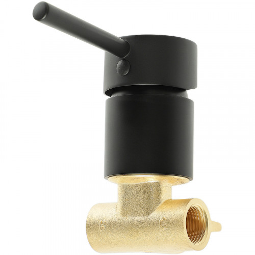 Смеситель для раковины Orange Karl M05-722b Черный латунь встраиваемый