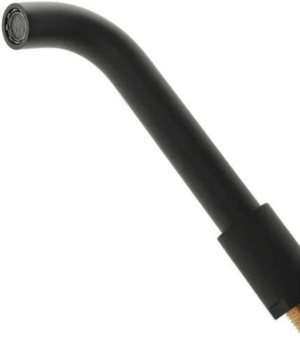 Смеситель для раковины Orange Karl M05-722b Черный латунь встраиваемый