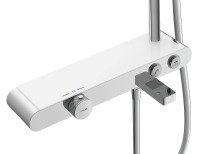 Душевая система Cersanit Vivo 64529 с термостатом Хром латунь на стену