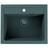 Кухонная мойка Alveus Granital Atrox 30 Concrete G81 590x500 1131995 Бетон искусственный камень (литьевой мрамор) встраиваемая сверху, встраиваемая снизу
