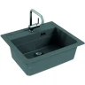 Кухонная мойка Alveus Granital Atrox 30 Concrete G81 590x500 1131995 Бетон искусственный камень (литьевой мрамор) встраиваемая сверху, встраиваемая снизу