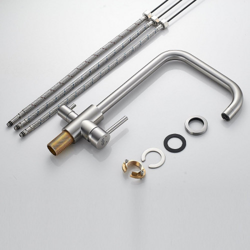 Смеситель для кухни Raffine F118L цвет Сатин