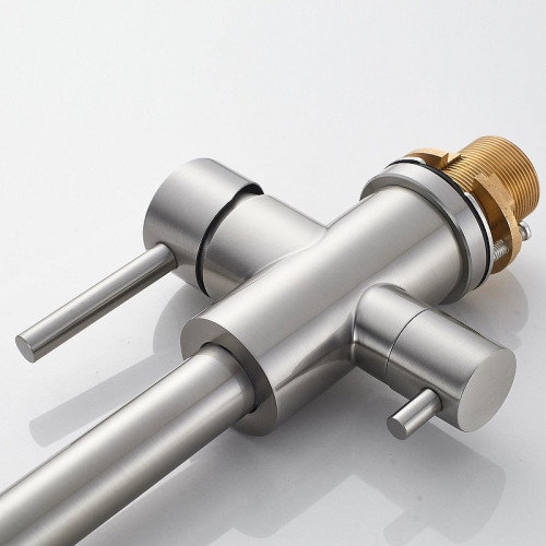 Смеситель для кухни Raffine F118L цвет Сатин