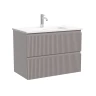 Тумба под раковину Sancos Snob R 70 SNR70/39SM подвесная цвет Doha Soft