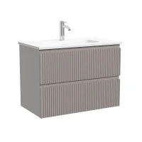 Тумба под раковину Sancos Snob R 70 SNR70/39SM подвесная цвет Doha Soft