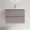 Тумба под раковину Sancos Snob R 70 SNR70/39SM подвесная цвет Doha Soft