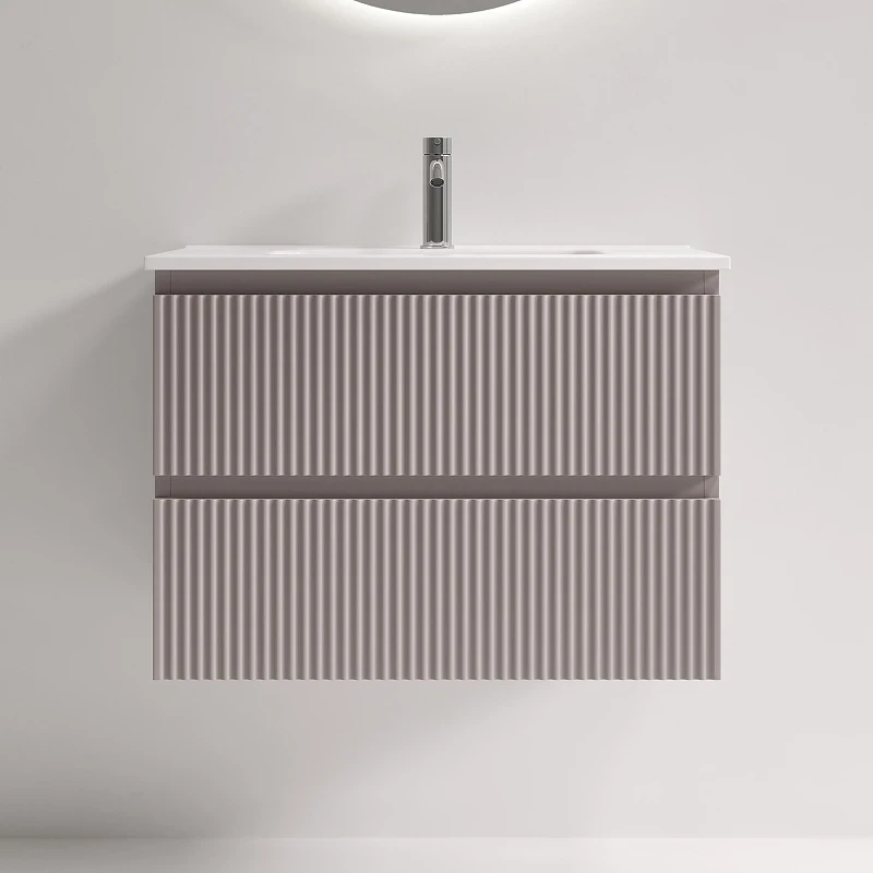 Тумба под раковину Sancos Snob R 70 SNR70/39SM подвесная цвет Doha Soft