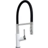 Смеситель для кухни BRNOU BR760-2 Белый Черный латунь