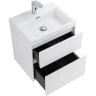 Тумба под раковину BelBagno Pietra Mini 50 PIETRA MINI-500AS-2C-SO-BL подвесная Bianco Lucido МДФ / ЛДСП